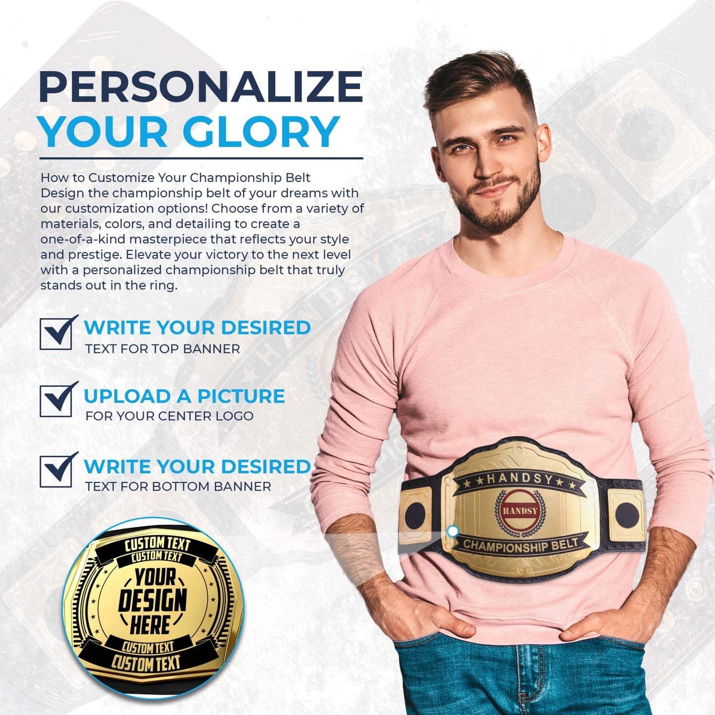 Custom Wrestling Championship Belts For Adults Customize Wrestling Belts
