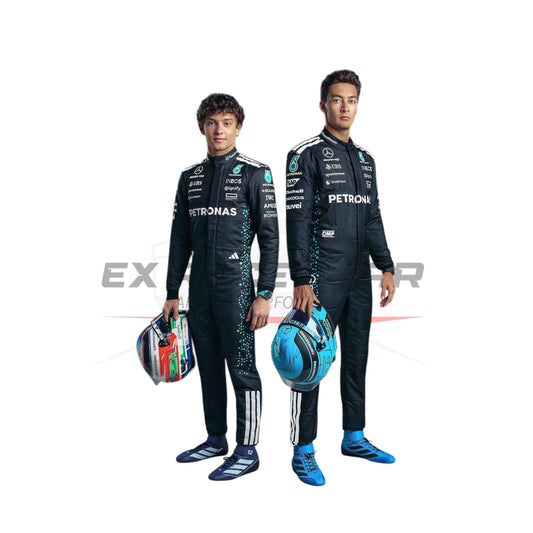 2025 George Russell Mercedes f1 Race Suit - Ex Race Gear