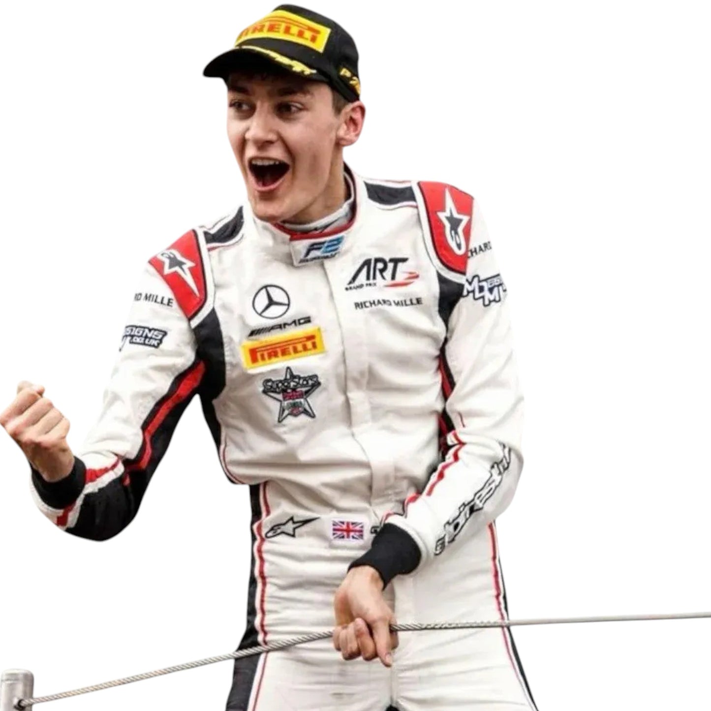 2018 George Russell Mercedes F1 Race Suit Rustle Racewears