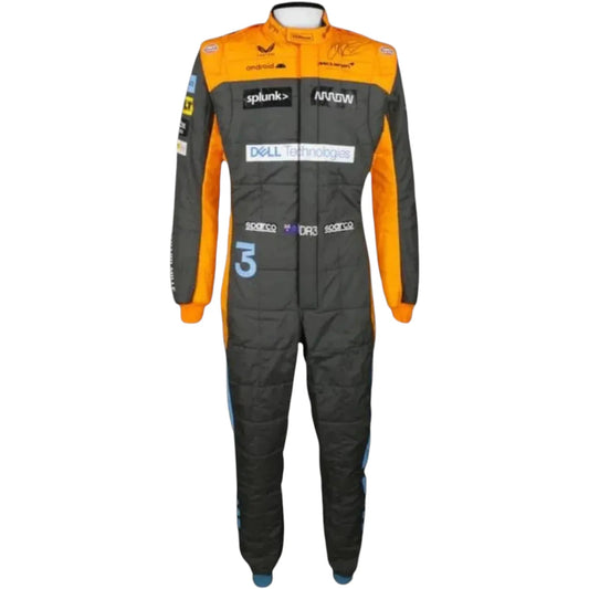 2022 Daniel Ricciardo McLaren F1 Race Suit Replica Ex Race Gear
