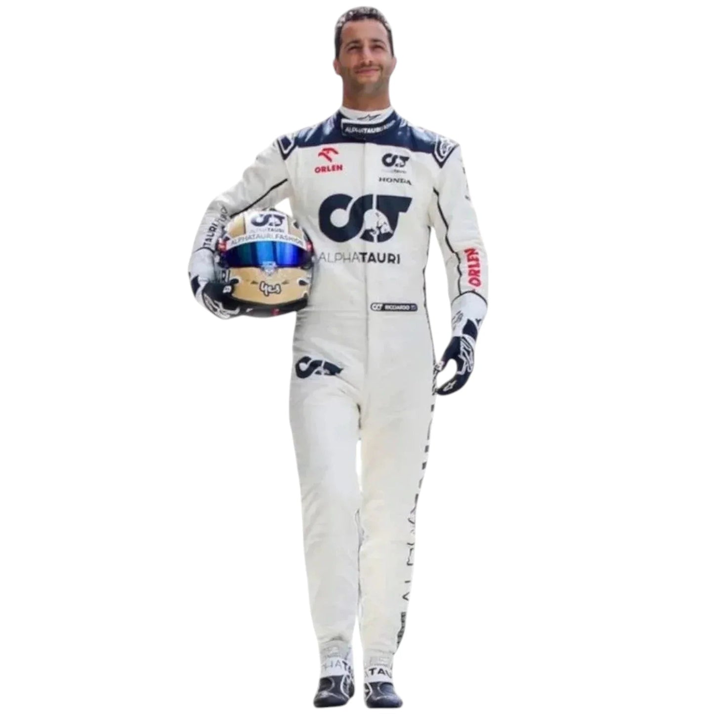 2023 Daniel Ricciardo Alphatauri F1 Race Suit Ex Race Gear