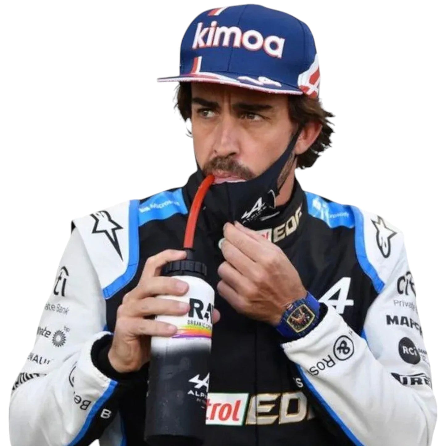 2021 Fernando Alonso Alpine Formula 1 Suit Ex Race Gear