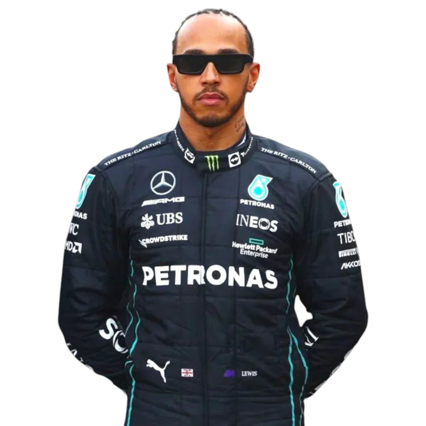 2019 Lewis Hamilton Petronas Mercedes-AMG F1 Race Suit Rustle Racewears
