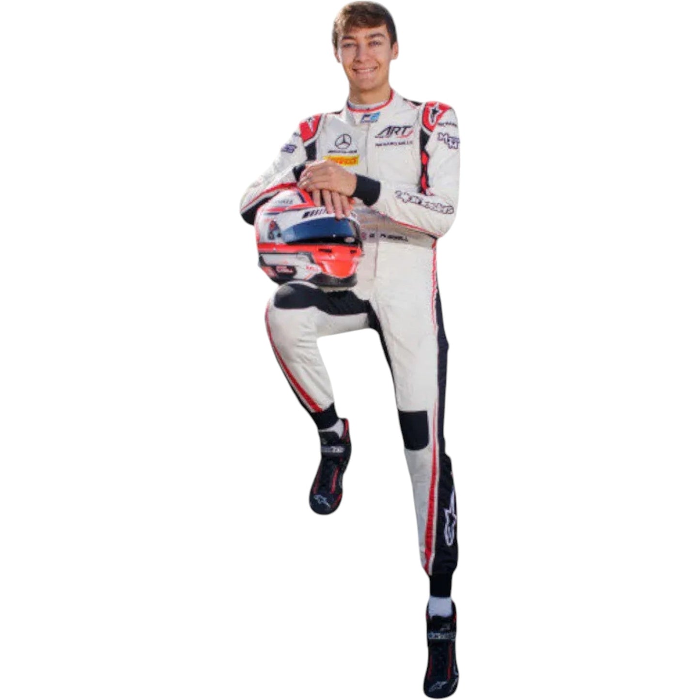 2018 George Russell Mercedes F1 Race Suit Rustle Racewears