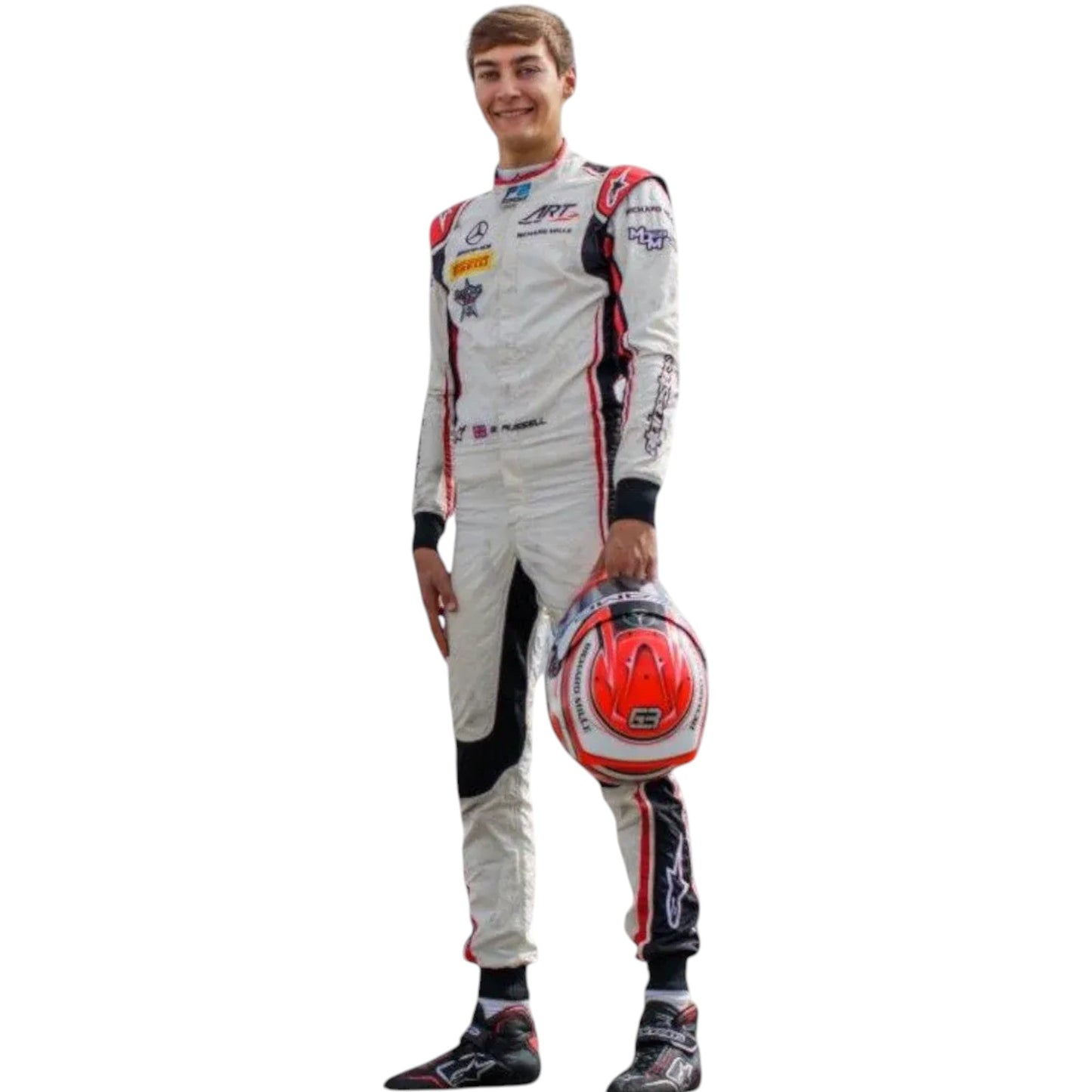 2018 George Russell Mercedes F1 Race Suit Rustle Racewears