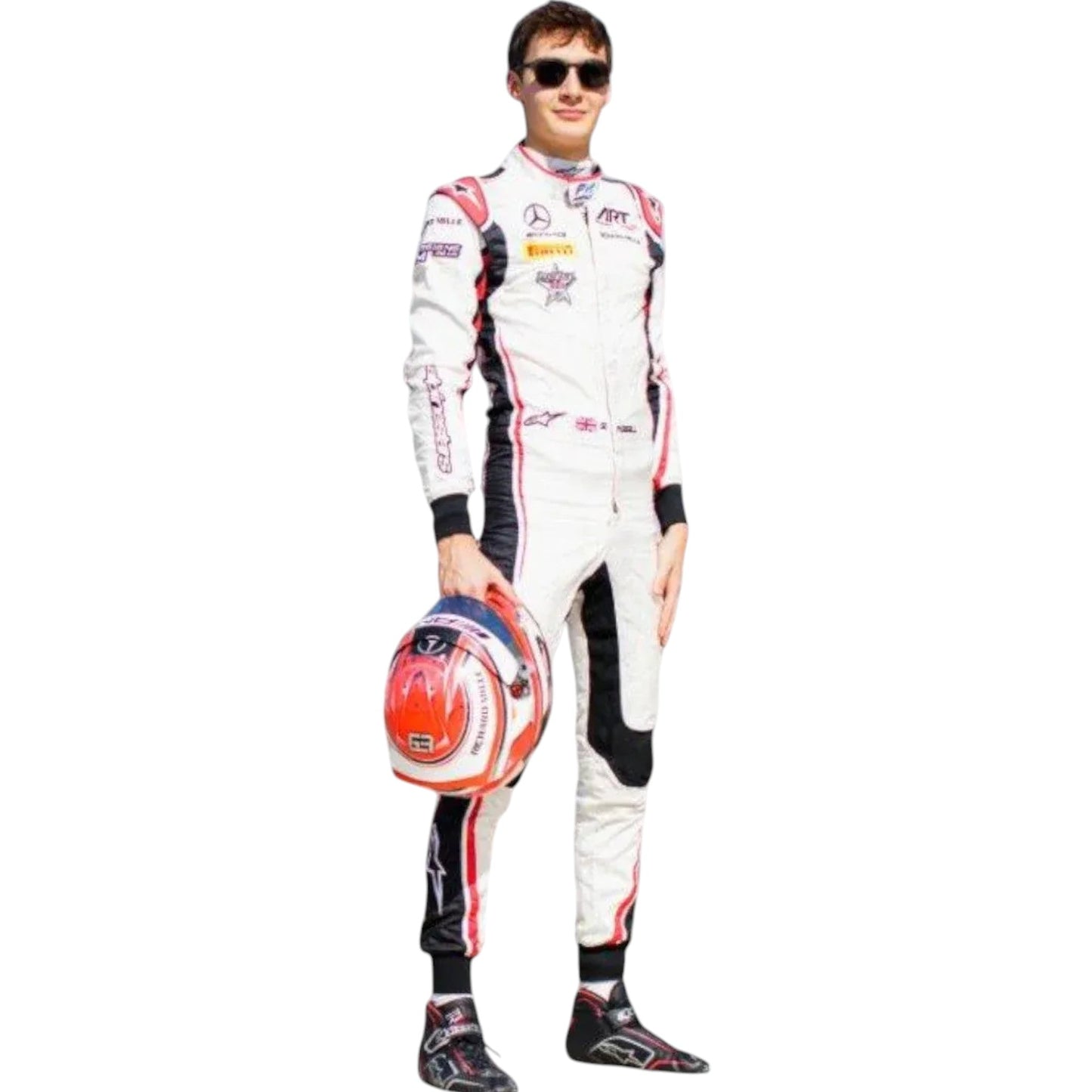 2018 George Russell Mercedes F1 Race Suit Rustle Racewears