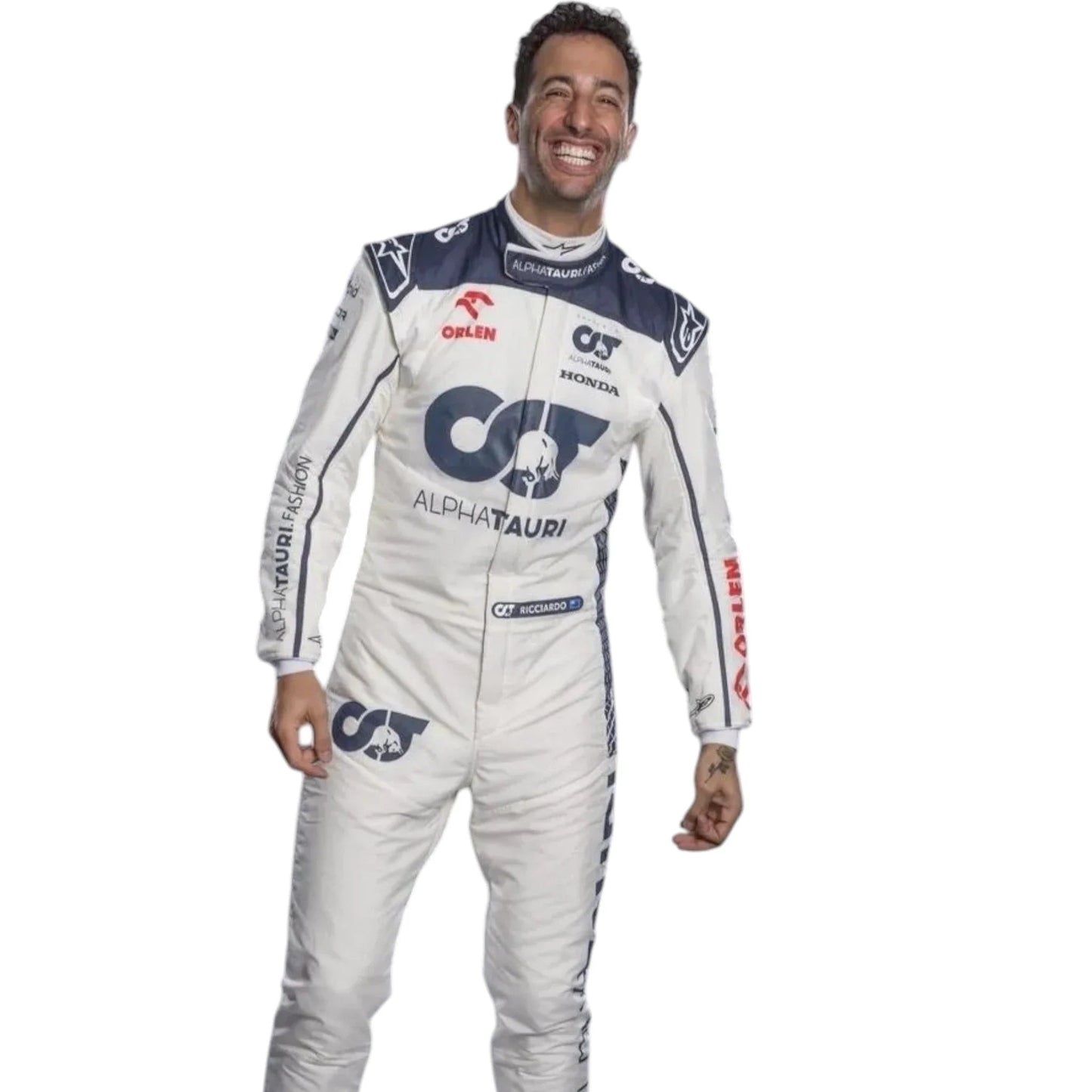 2023 Daniel Ricciardo Alphatauri F1 Race Suit Ex Race Gear