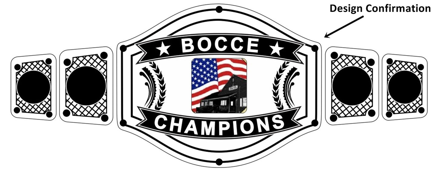 Custom Name and USA Flag Home Logo Wrestling Championship Belt poshleathers-14b7