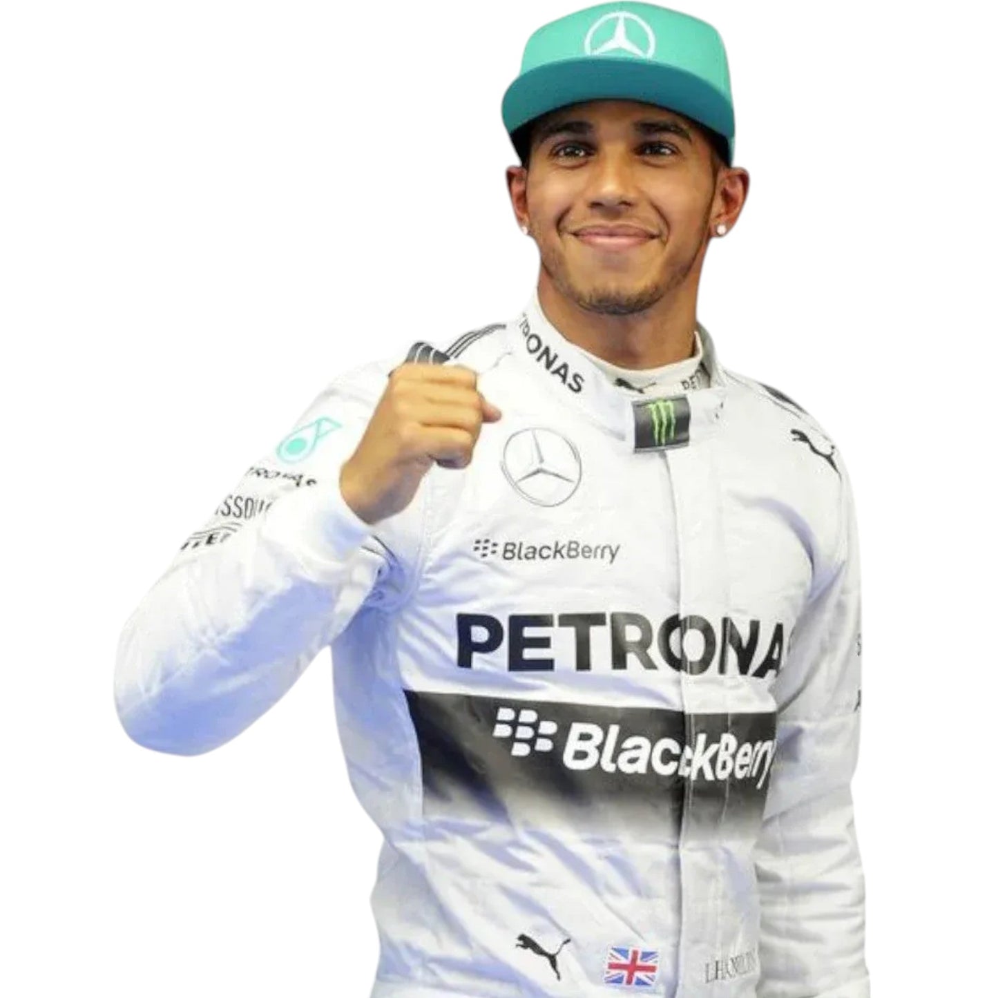 2014 Lewis Hamilton Petronas Mercedes F1 Race Suit Rustle Racewears