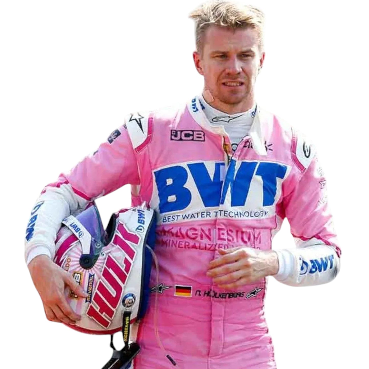 2021 Nico Hulkenberg BWT F1 Race Suit Ex Race Gear