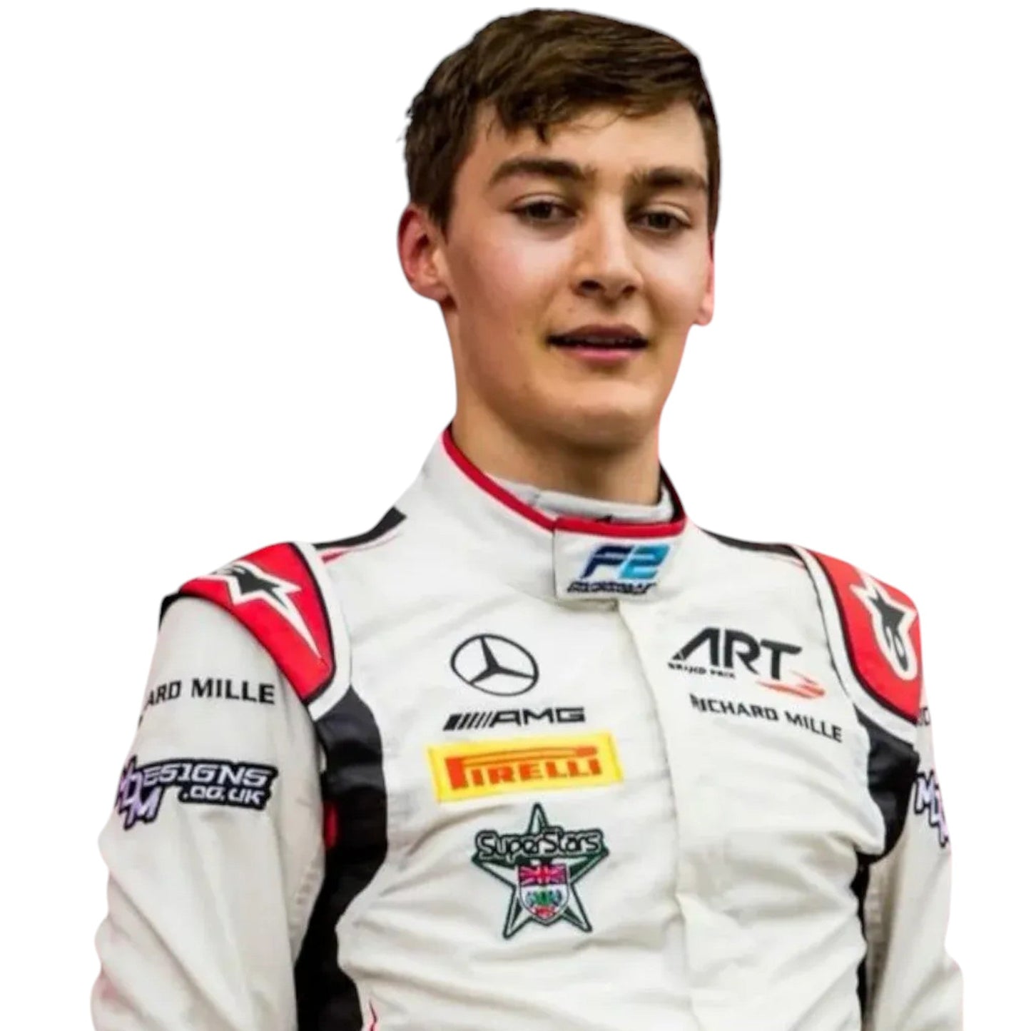 2018 George Russell Mercedes F1 Race Suit Rustle Racewears