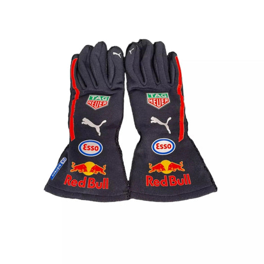 2018 Max Verstappen Race Gloves - Exracegear