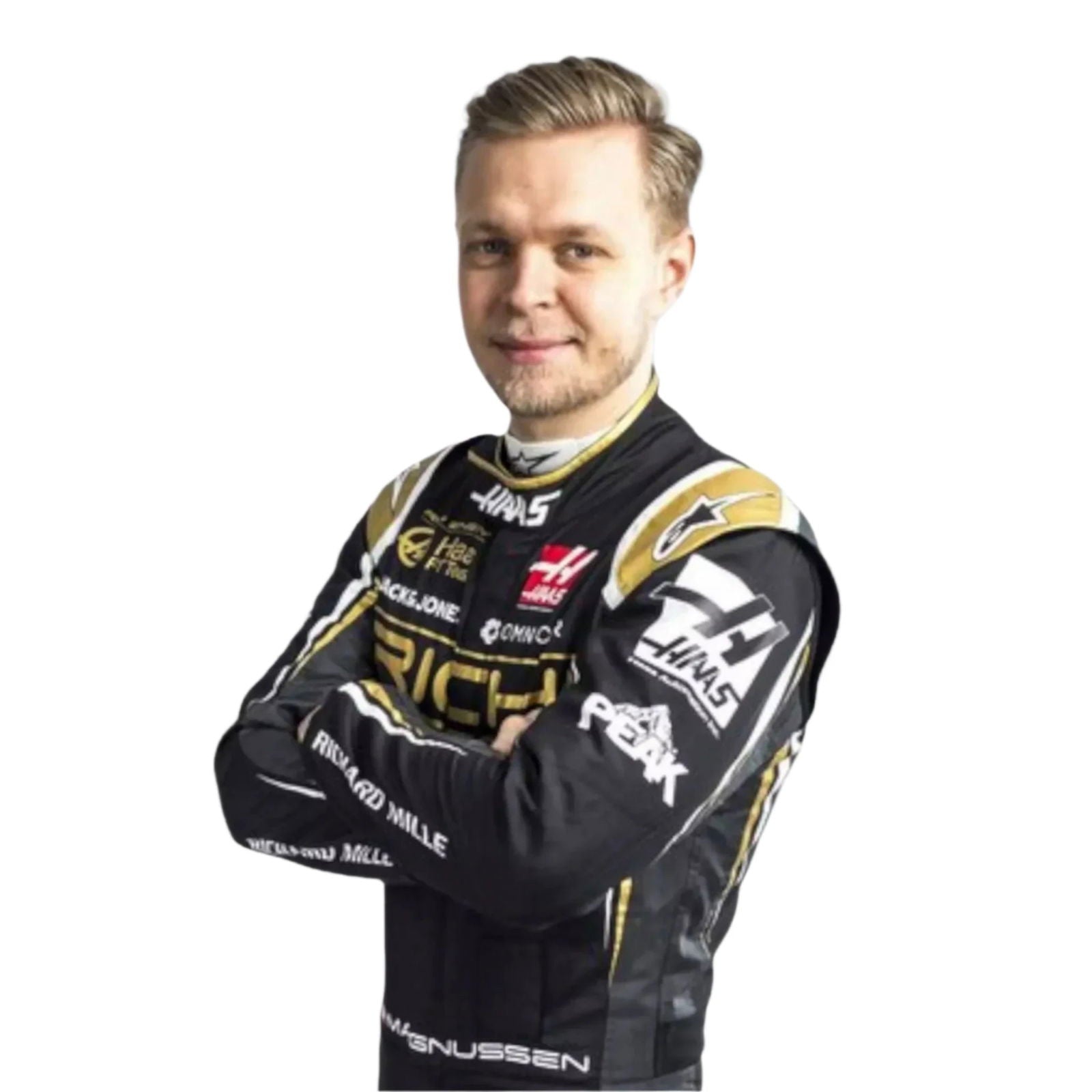 2019 Kevin Magnussen Haas F1 Race Suit - Speedxcrafts