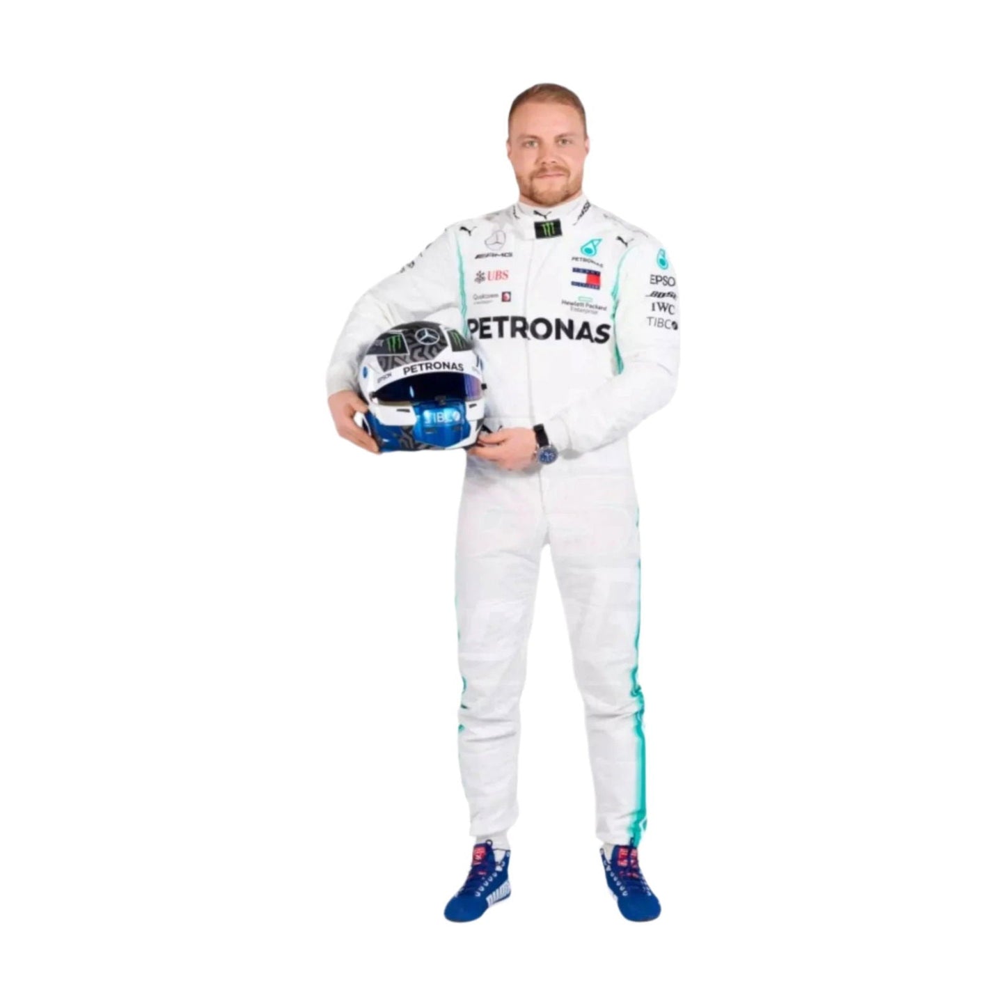 2019 Valtteri Bottas Mercedes AMG F1 Race Suit - Ex Race Gear