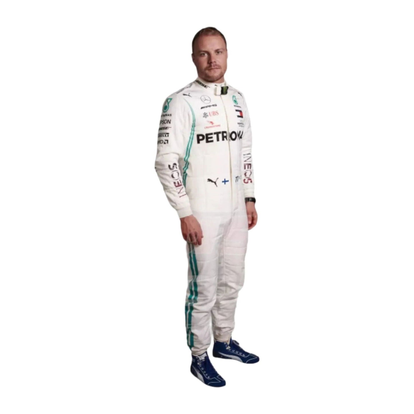 2019 Valtteri Bottas Mercedes AMG F1 Race Suit - Ex Race Gear