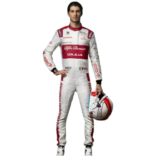 2020  Antonio Giovinazzi Alfa Romeo F1 Race Suit - Ex Race Gear