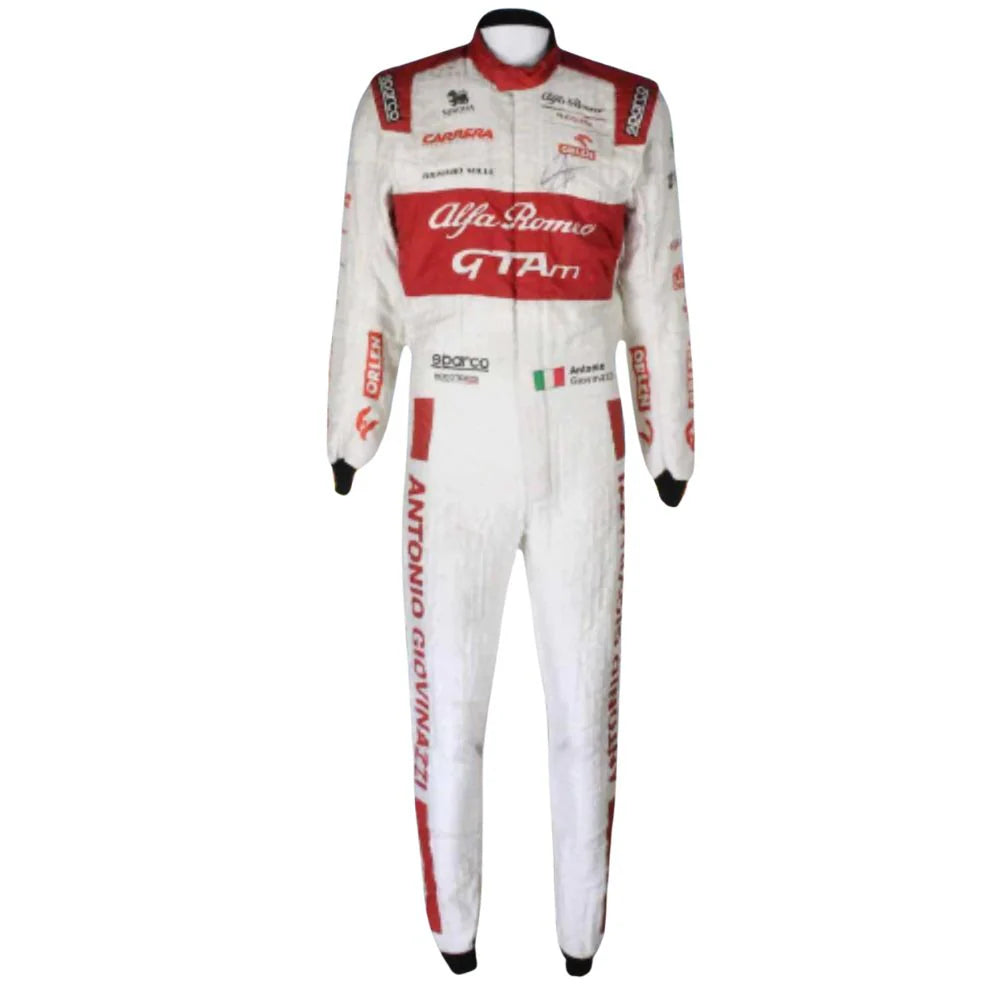 2020 Antonio Giovinazzi Alfa Romeo F1 Race Suit -Ex Race Gear