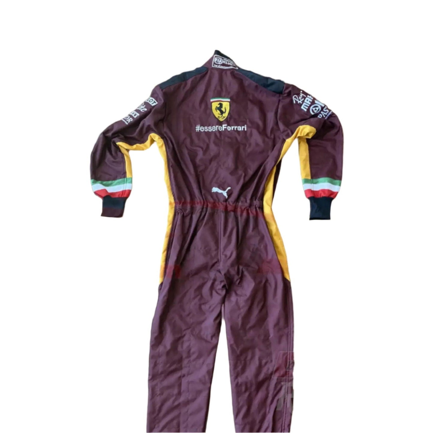 2020 Charles Leclerc Ferrari 1000 GP F1 Embroidered Racing suit - Ex Race Gear
