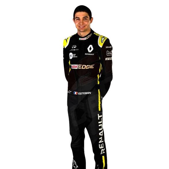 2020 Esteban Ocon Renault F1 Race Suit - Ex Race Gear