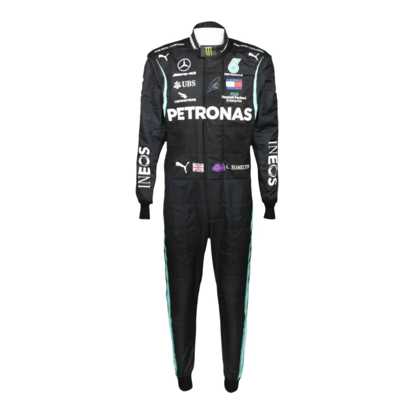 2020 Lewis Hamilton Mercedes AMG F1 Replica Race Suit - EX Race Gear