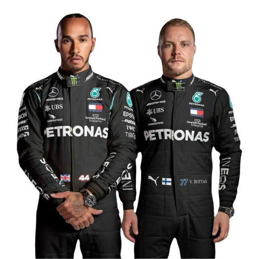 2020 Lewis Hamilton Mercedes AMG Petronas F1 Team Race Suit - EX Race Gear