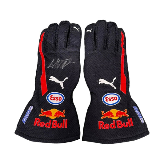 2020 Max Verstappen F1 Race Gloves - Exracegear