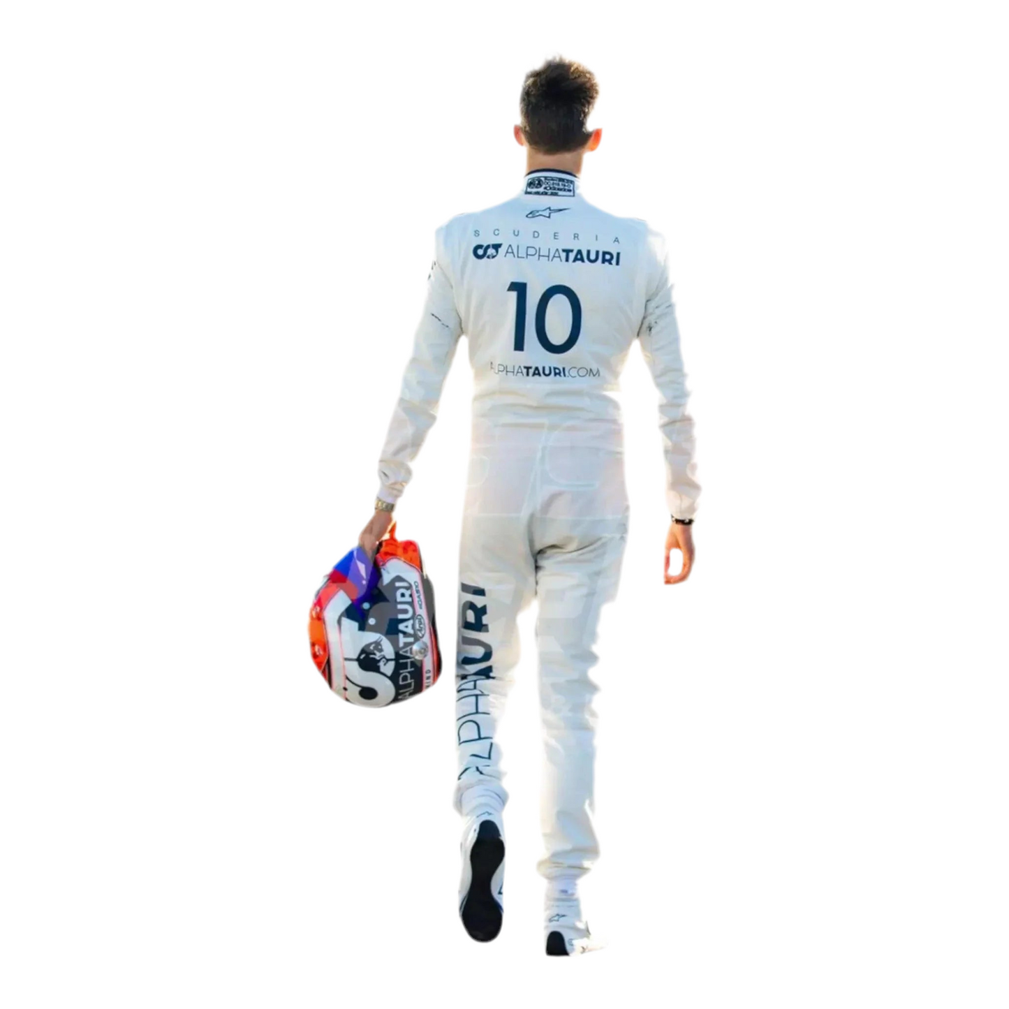2020 Pierre Gasly Alpha Tauri Race Suit - Abu Dhabi GP - Ex Race Gear