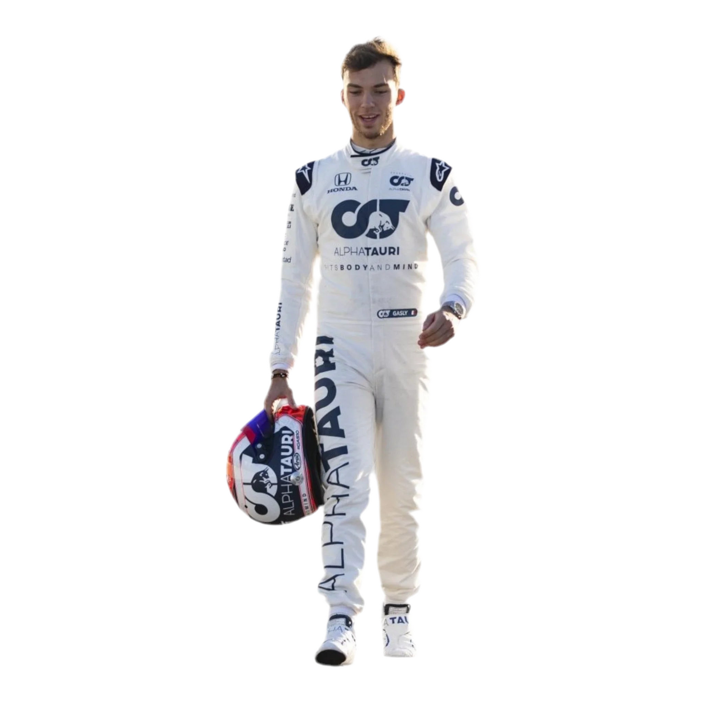 2020 Pierre Gasly Alpha Tauri Race Suit - Abu Dhabi GP - Ex Race Gear