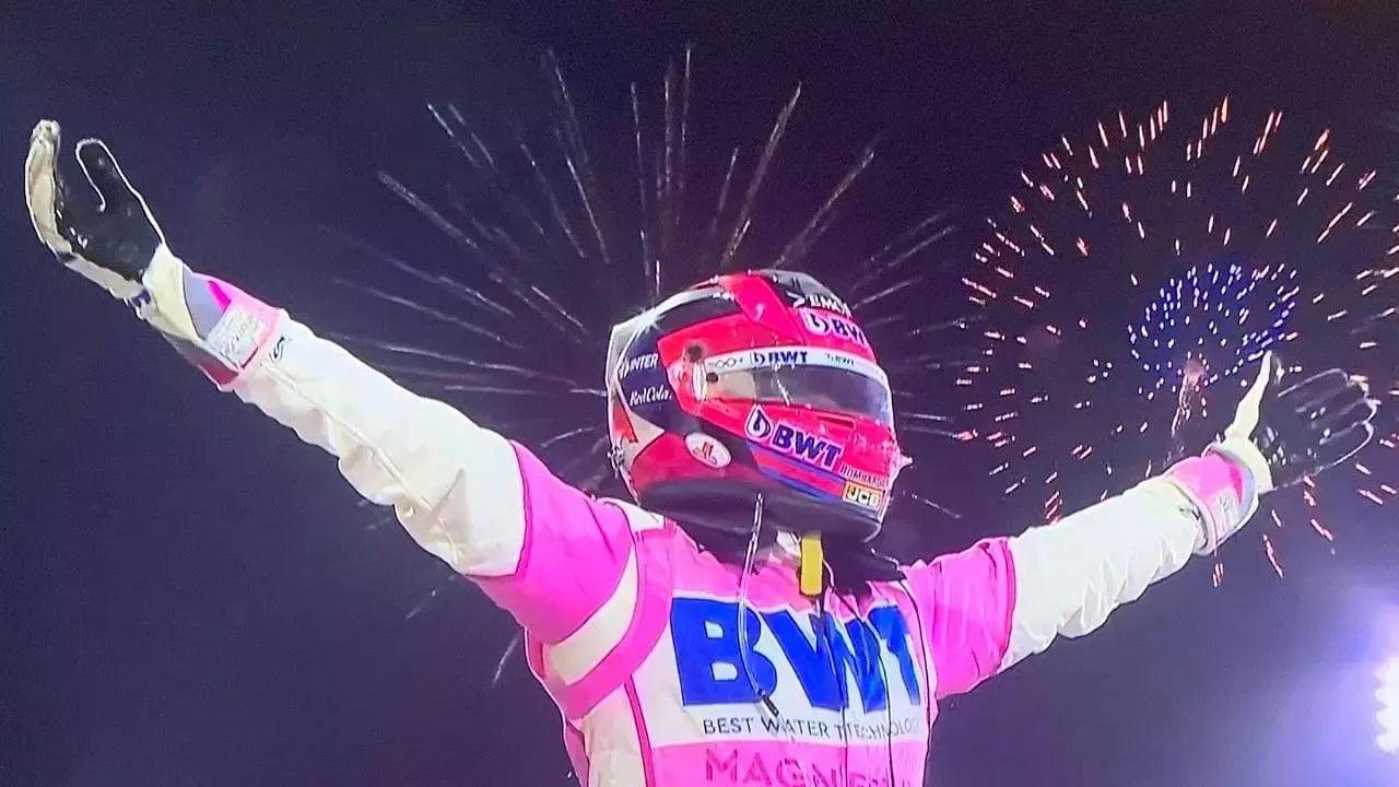 2020 Sergio Pérez BWT F1 Team Race Gloves - Speedxcrafts