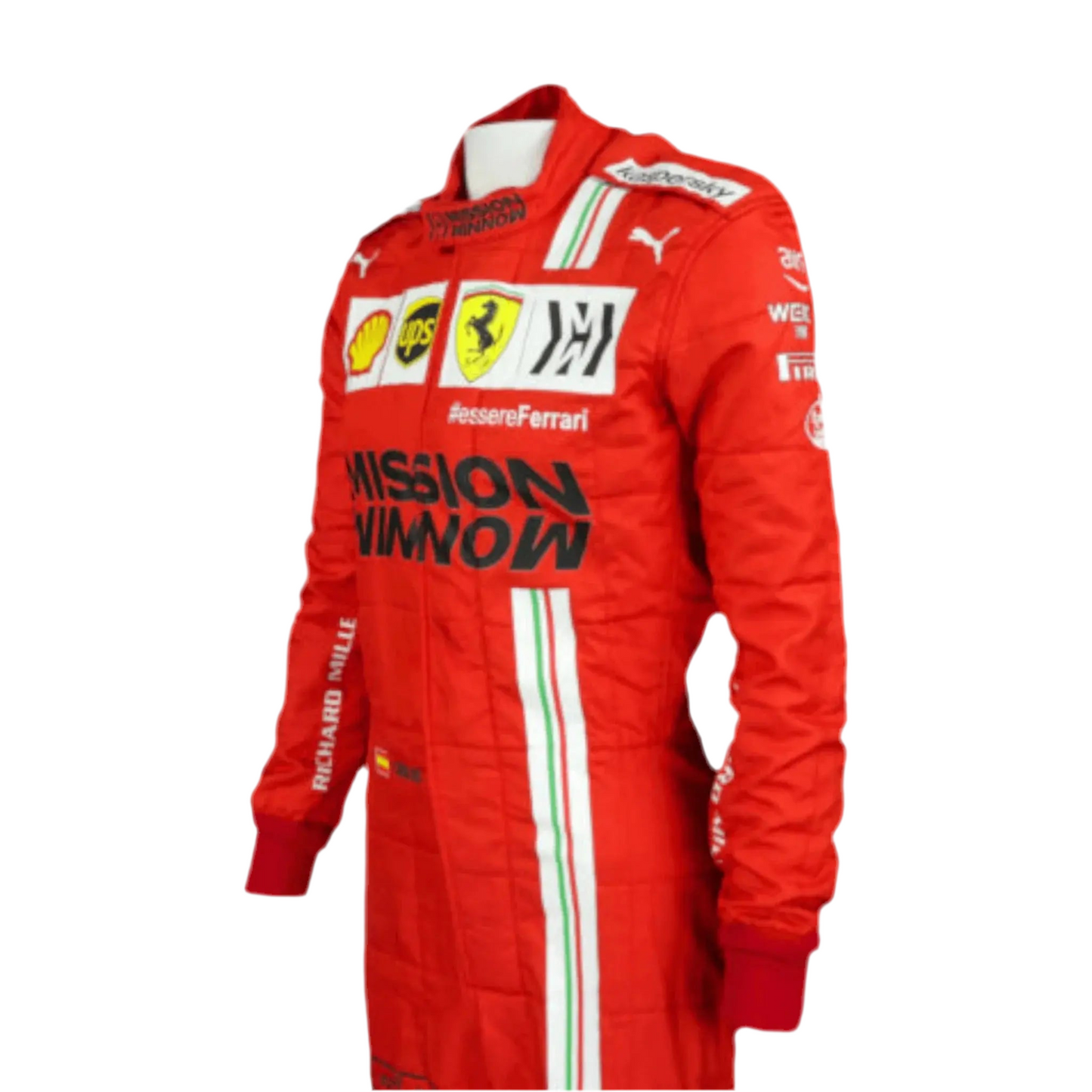 2021 Carlos Sainz Race Scuderia Ferrari F1 Suit - Ex Race Gear
