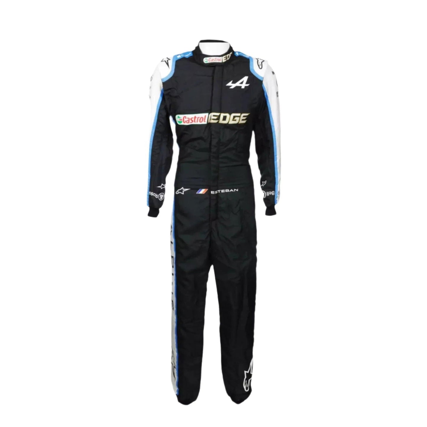 2021 Esteban Ocon Castrol Formula 1 Race Suit - Ex Race Gear