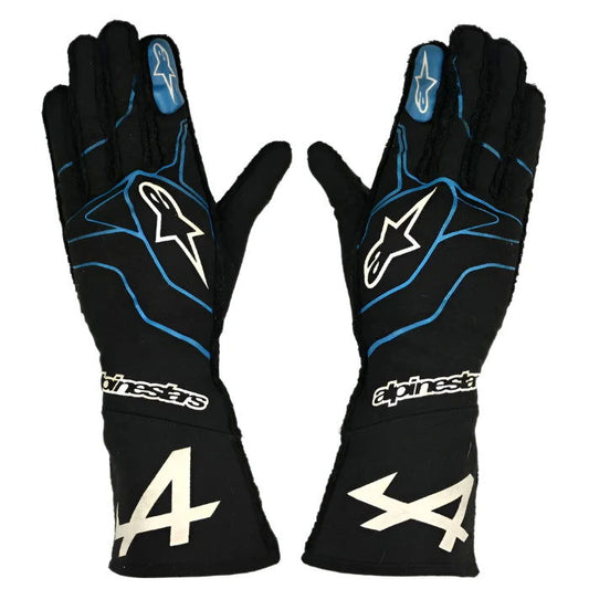 2021 Fernando Alonso Alpine F1 Race Gloves - Ex Race Gear