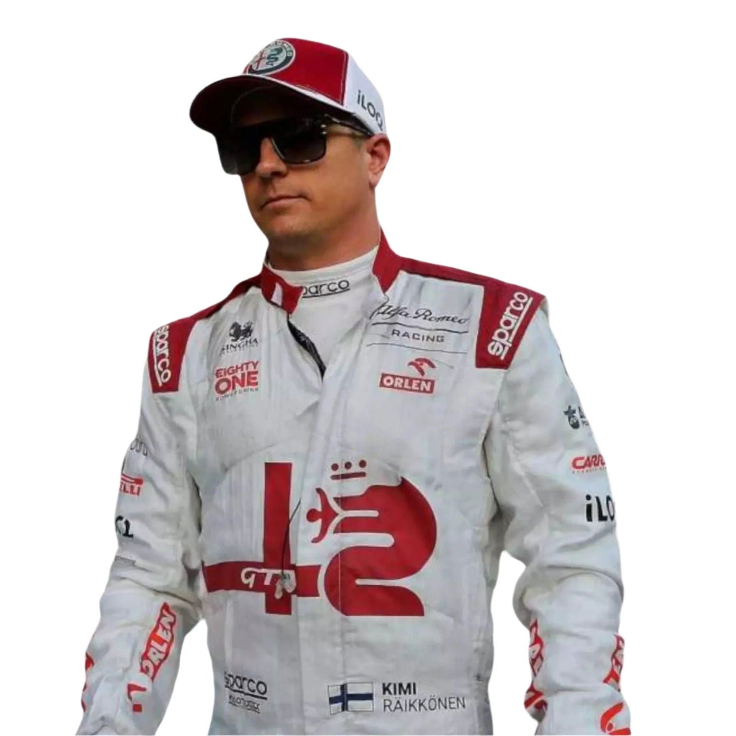 2021 Kimi Räikkönen Alfa Romeo F1 Team Race Suit - Ex Race Gear