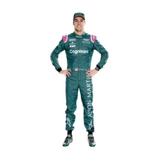 2021 Lance Stroll Aston Martin F1 Race Suit - Ex Race Gear