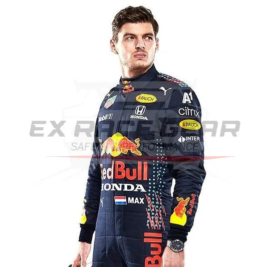2021 Max Verstappen Red Bull Honda Racing Suit - Ex Race Gear