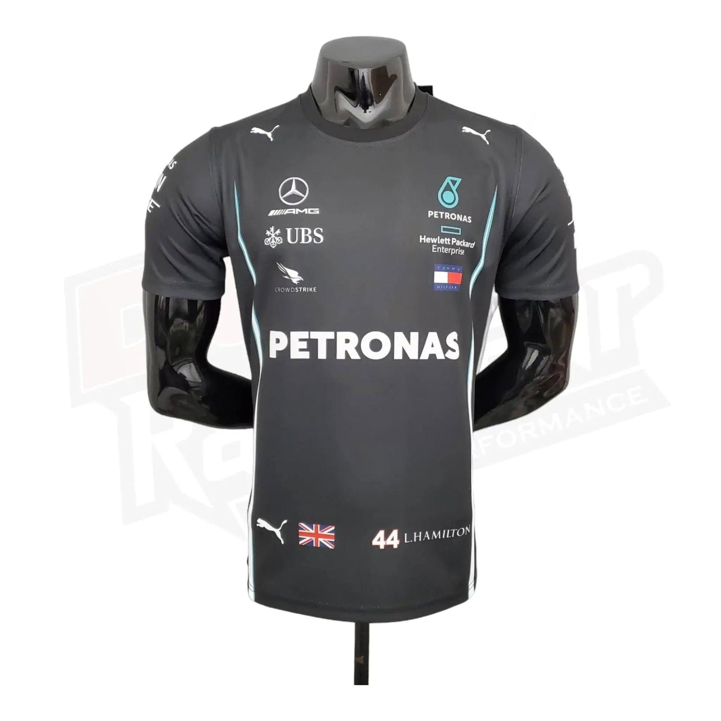 2021 Mercedes Lewis Hamilton Formula One racing T-Shirt - Ex Race Gear