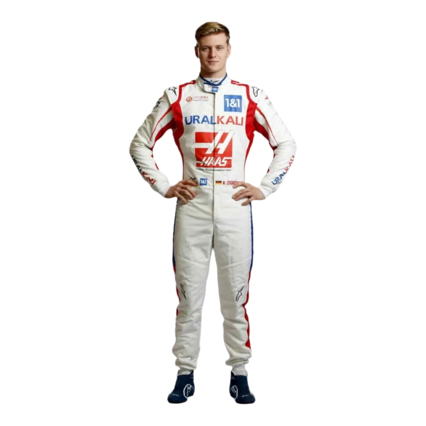 2021 Mick Schumacher Haas Formula 1 Race Suit - Ex Race Gear