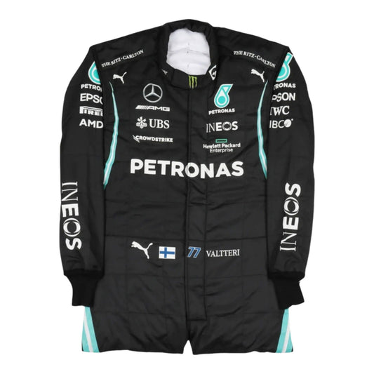 2021 Valtteri Bottas Mercedes-AMG Petronas F1 Team Replica Race Suit - Ex Race Gear