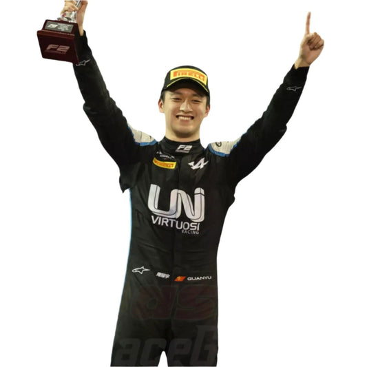 2021 Zhou Guanyu Formula 2 Race Suit - Ex Race Gear