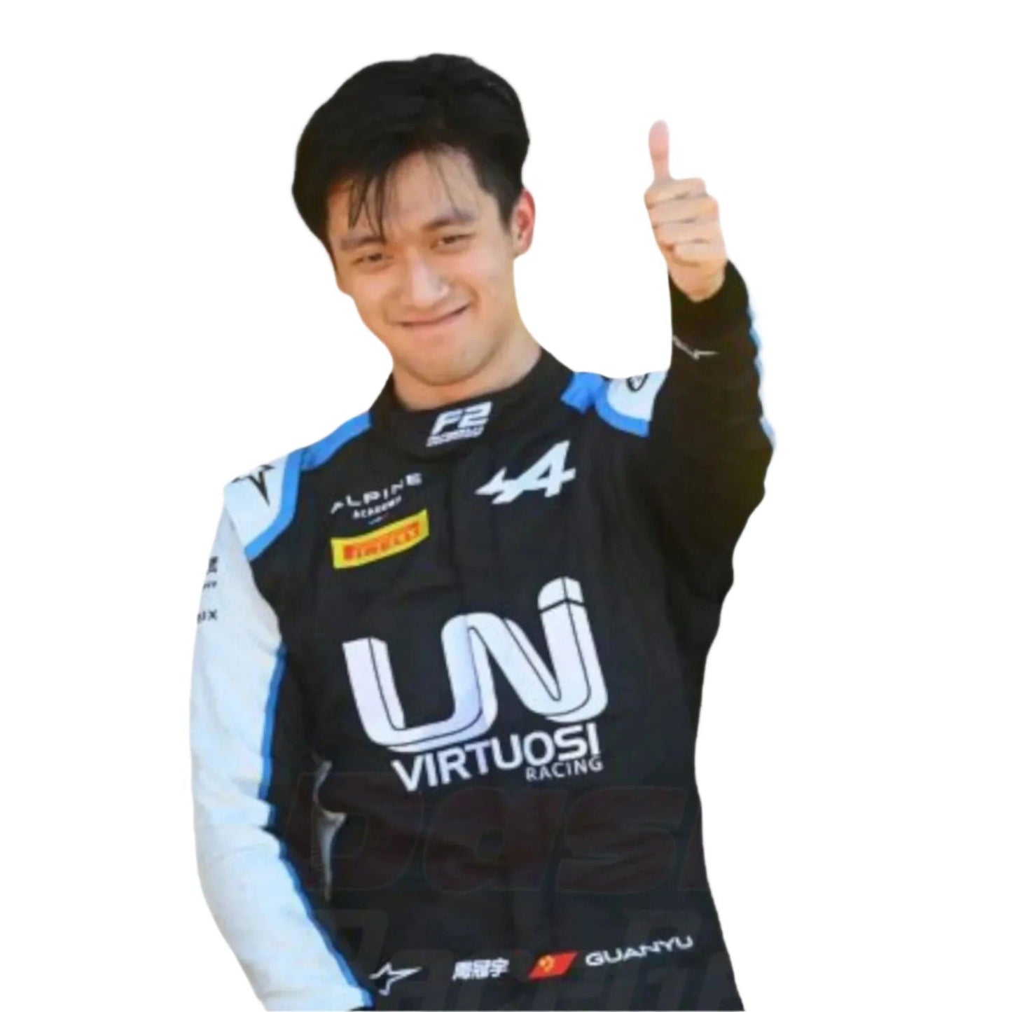 2021 Zhou Guanyu Formula 2 Race Suit - Ex Race Gear