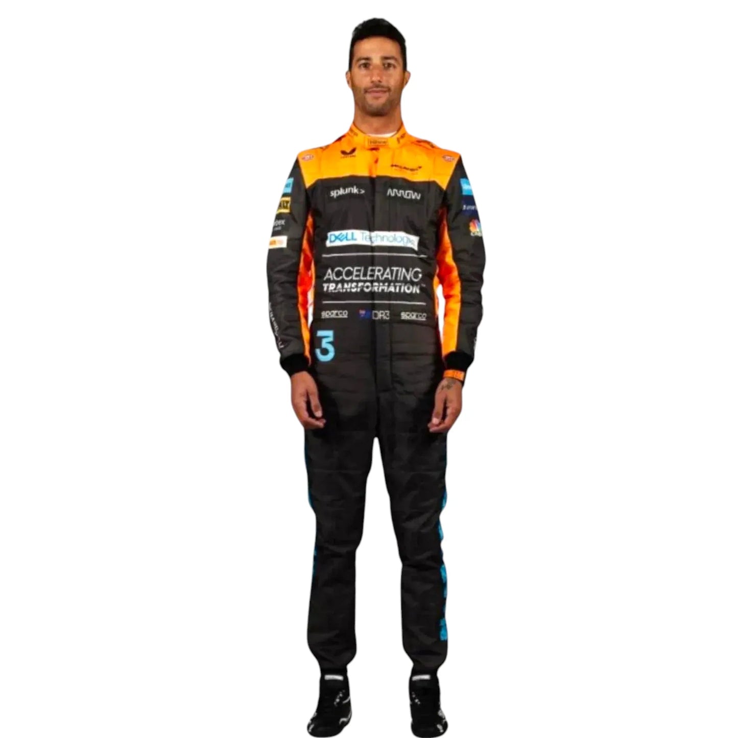 2022 Daniel Ricciardo McLaren F1 Race Suit Ex Race Gear