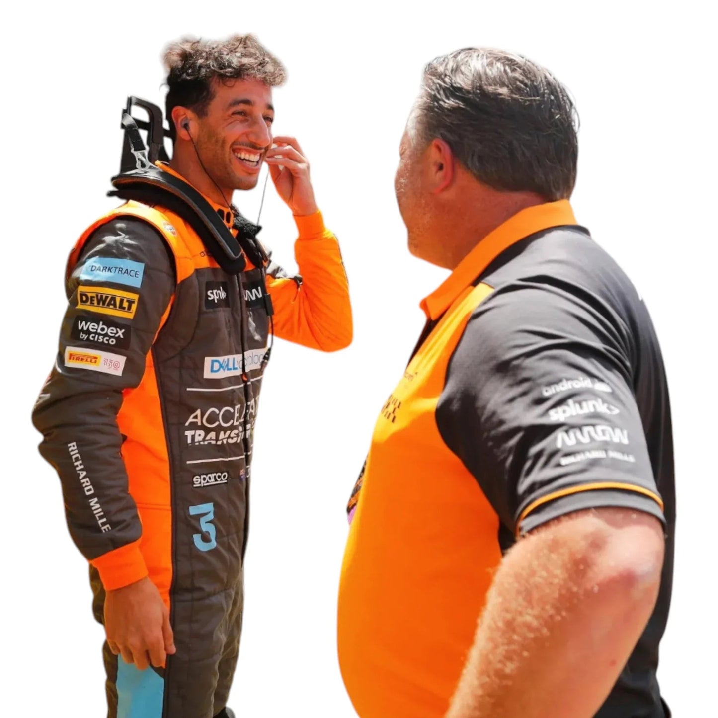 2022 Daniel Ricciardo McLaren F1 Race Suit Ex Race Gear