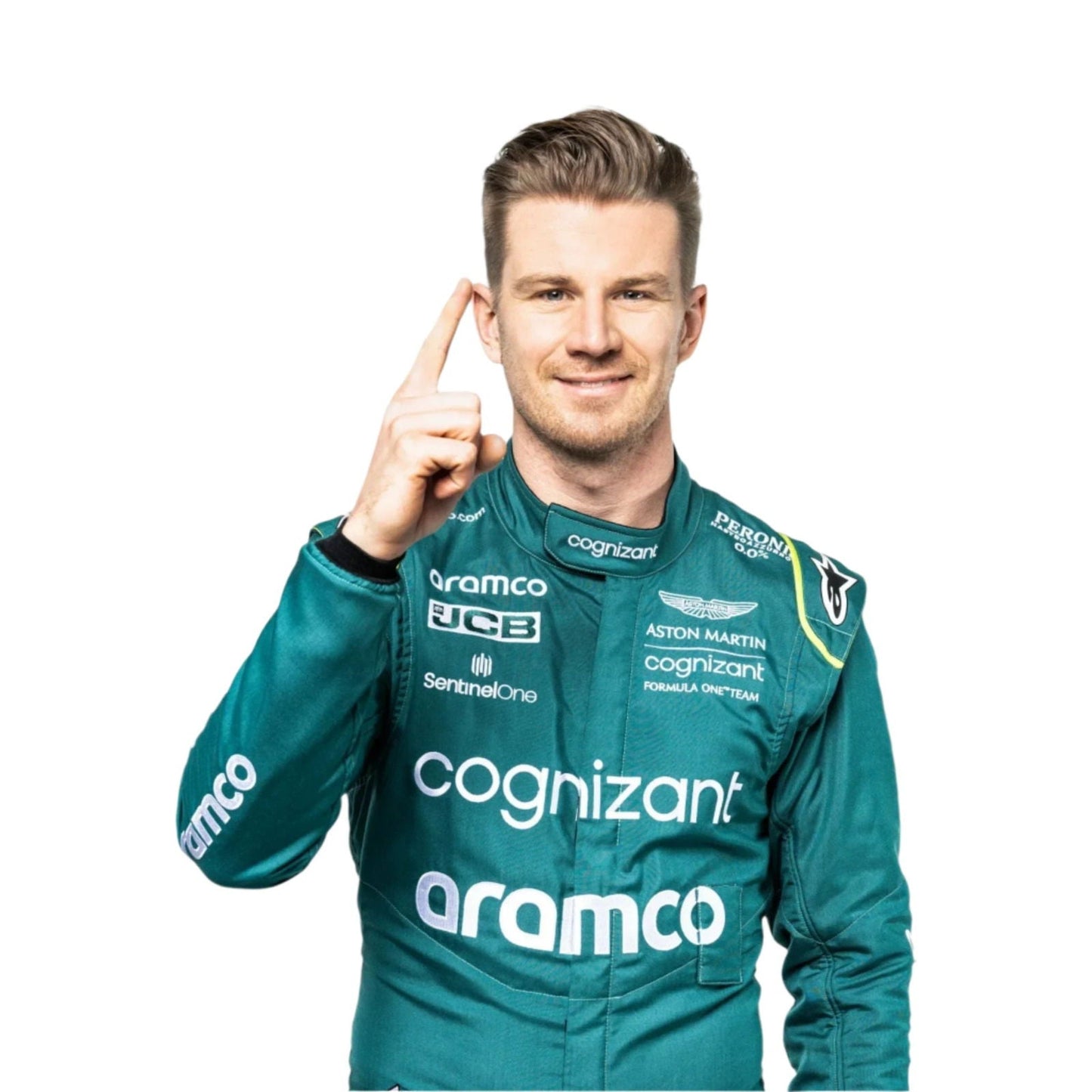 2022 Aston Martin Nico Hülkenberg F1 Race Suit | Saudi Arabian GP - Ex Race Gear