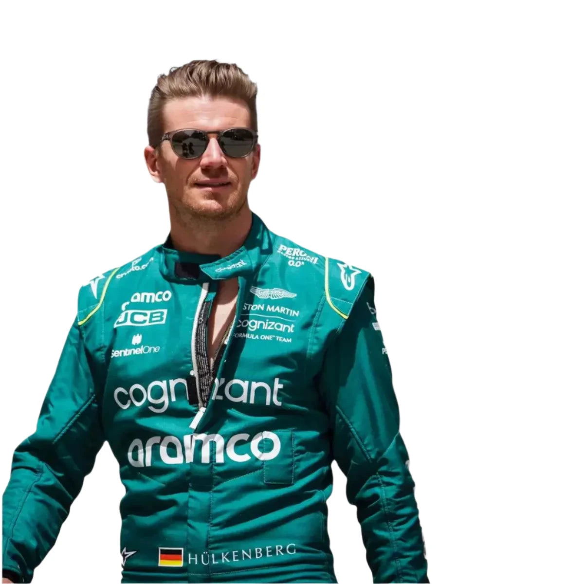 2022 Aston Martin Nico Hülkenberg F1 Race Suit | Saudi Arabian GP - Ex Race Gear