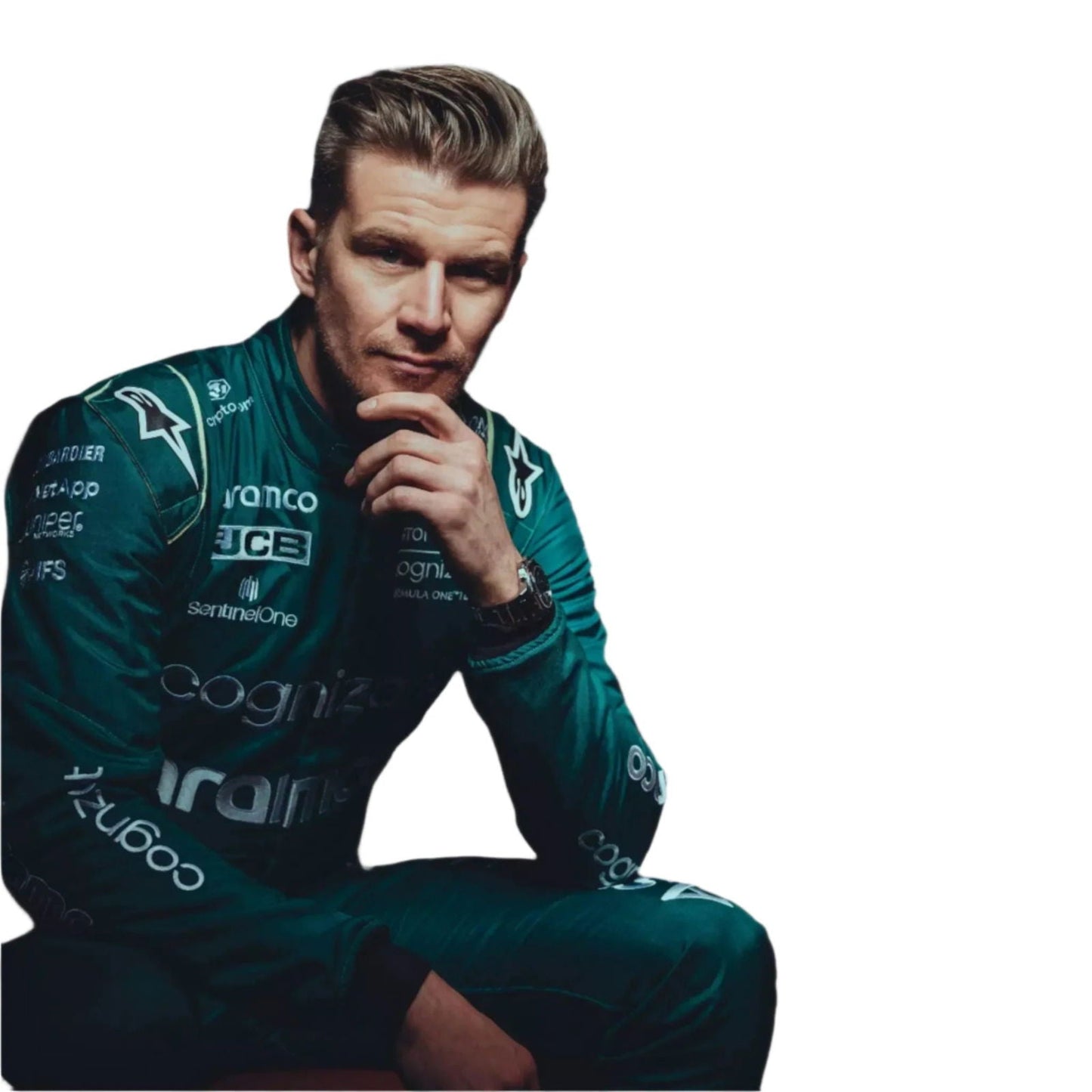 2022 Aston Martin Nico Hülkenberg F1 Race Suit | Saudi Arabian GP - Ex Race Gear