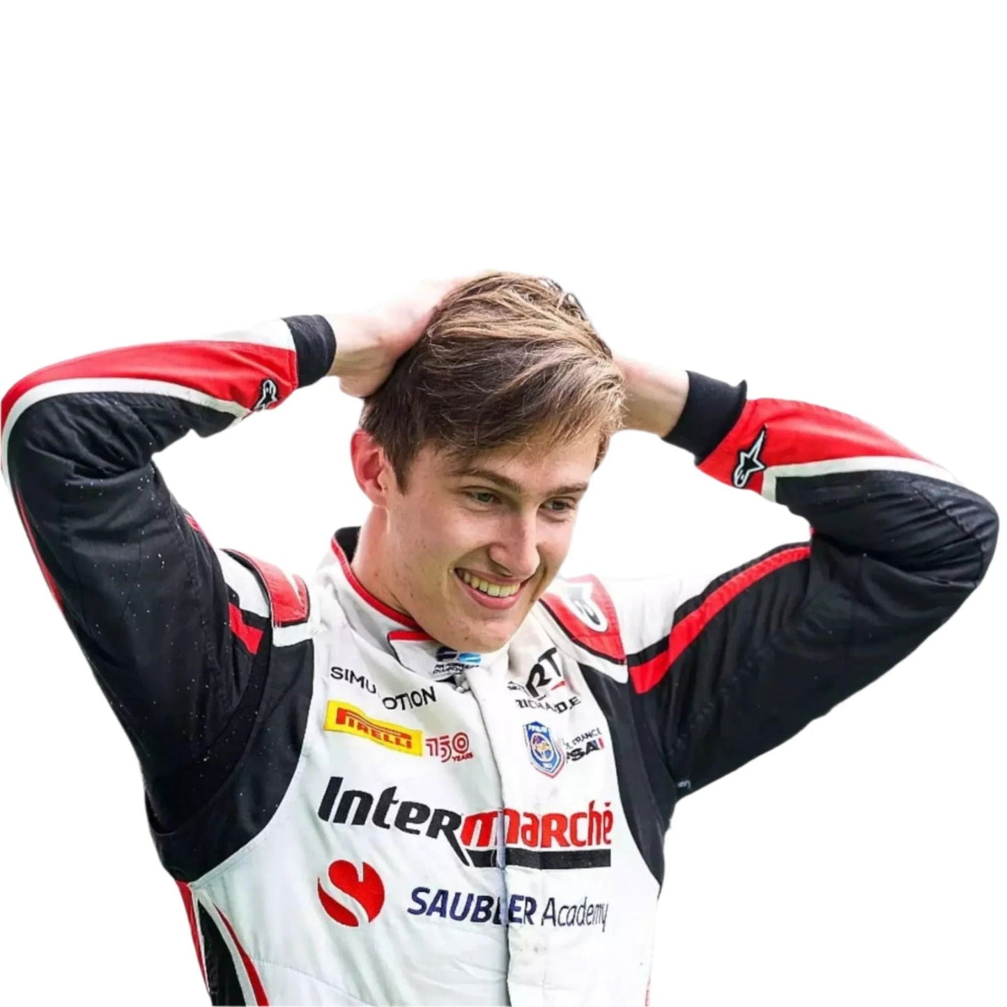 2022 Formula 2 Théo Pourchaire Suit - Ex Race Gear