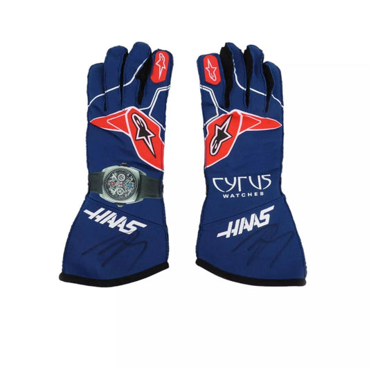 2022 KEVIN MAGNUSSEN REPLICA RACE GLOVES -Ex Race Gear