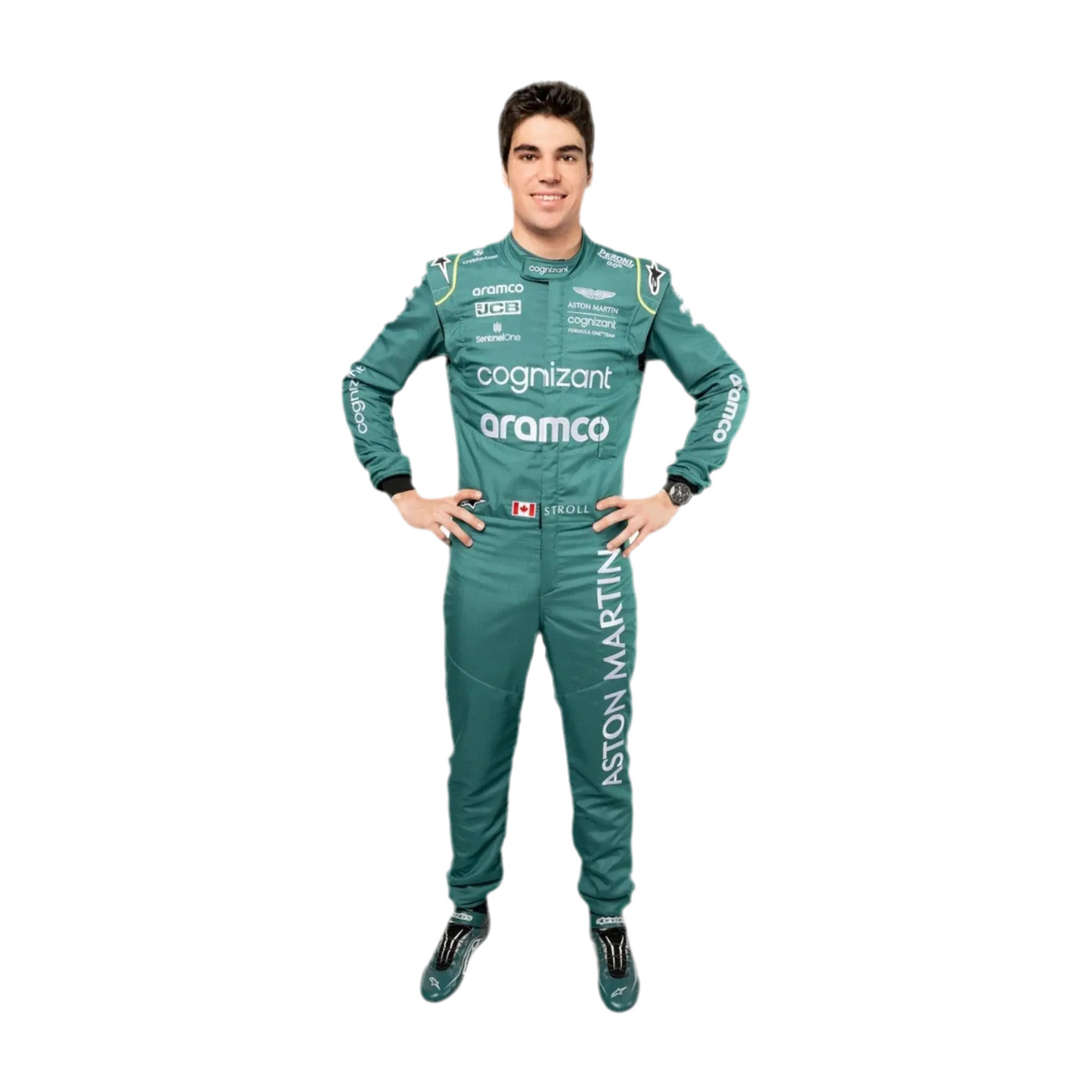 2022 LANCE STROLL ASTON MARTIN F1 RACE SUIT - CANADIAN GP - Ex Race Gear