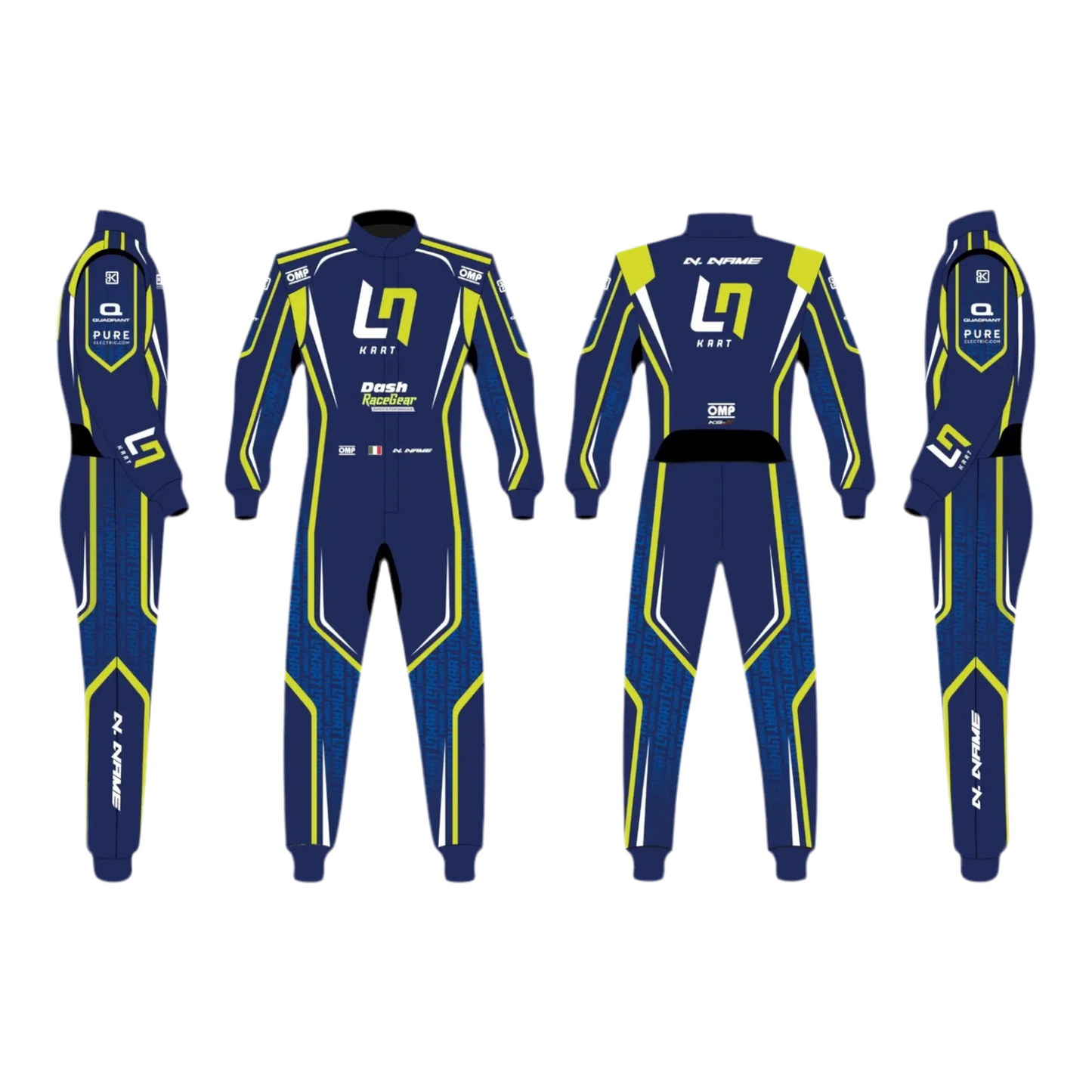 2022 Lando Norris Kart Race Suit Official - Ex Race Gear
