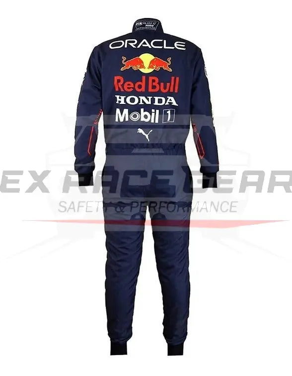 2022 Max Verstappen Red Bull Honda F1 Racing Suit – Official Team Gear for Formula 1 Fans - EX Race Gear
